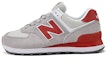 Buy (W) New Balance 574 Siri Kelabu Merah WL574WNB