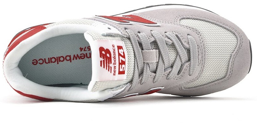 (Women) New Balance 574 Series Of Grey Red WL574WNB Lookbook (Women) New Balance 574 Series Of Grey Red WL574WNB
