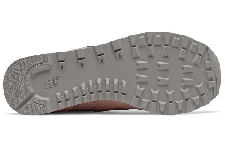 Shop (W) New Balance 574 Seri Pink Putih B Lebar WL574OAB