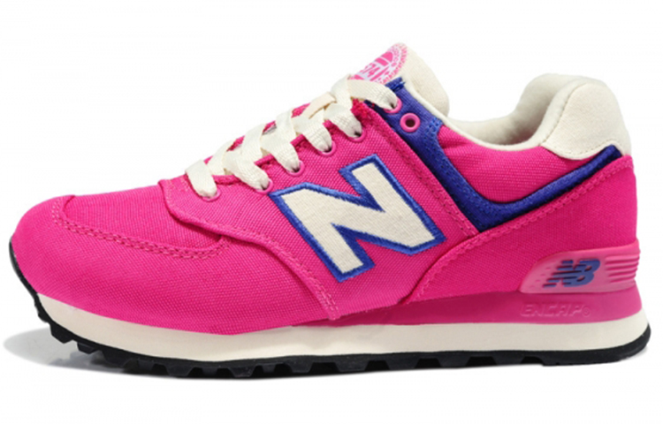 Buy (W) New Balance 574 Serie Rugby Zapatillas Bajas Rojas WL574RUP