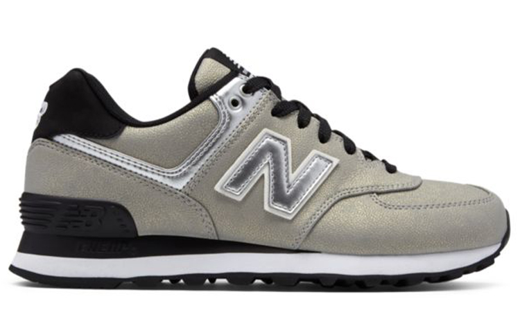 (W) NB 574 Series Seasonal Shimmer Sneakers 'Silver' 圖 2