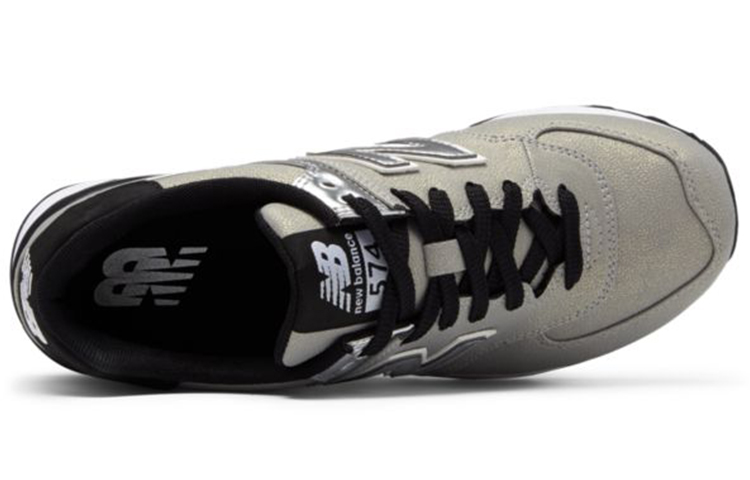 (W) NB 574 Series Seasonal Shimmer Sneakers 'Silver' 圖 3