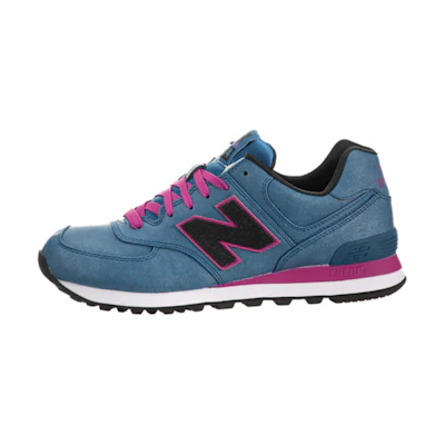 (W) NB 574 Series Sneakers 'Blue Rose Red'