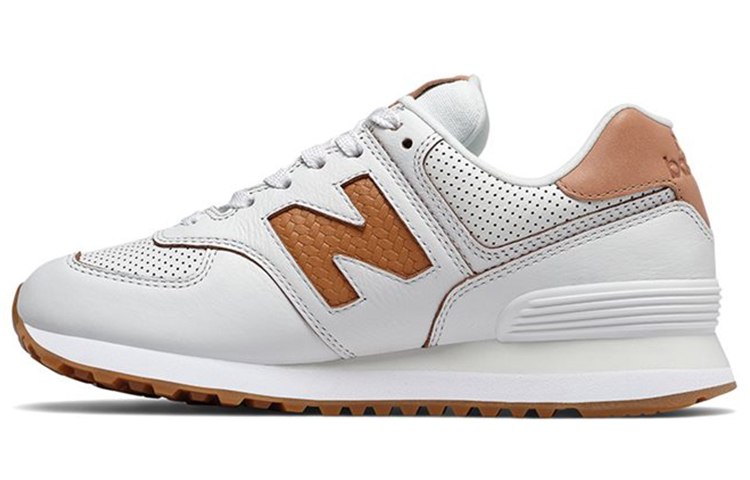 Buy (W) Sneakers New Balance 574 Seri Cokelat 'Putih' WL574WNG