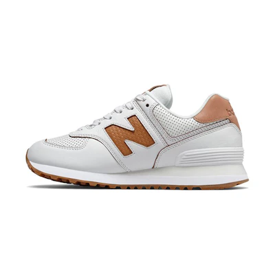 (W) NB 574 Series Sneakers /Brown 'White'