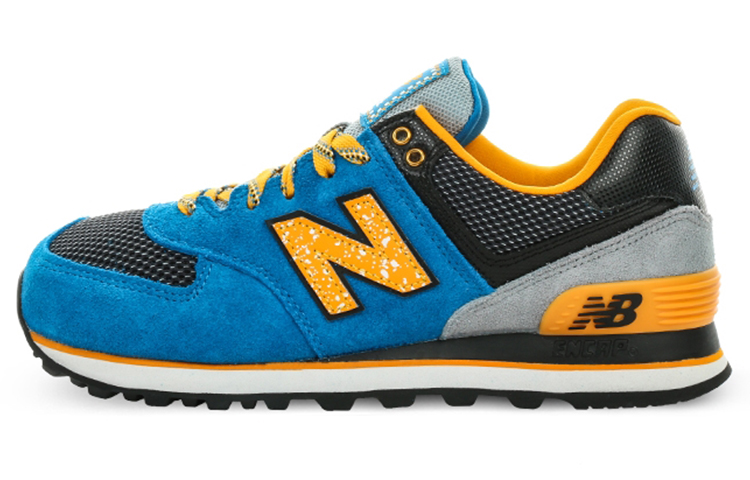 Buy (Women) New Balance 574 Series Sneakers Blue/Yellow/Black WL574OIA