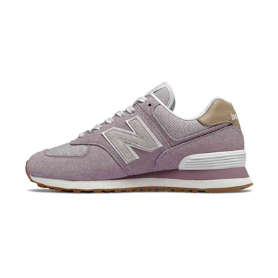 (W) NB 574 Series Sneakers Purple/Grey/White