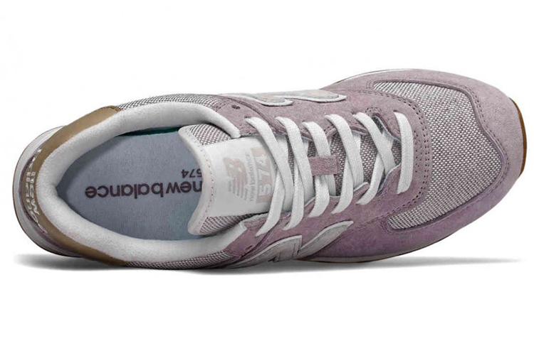 Lookbook (W) Zapatillas New Balance 574 Serie Morado/Gris/Blanco WL574CLC