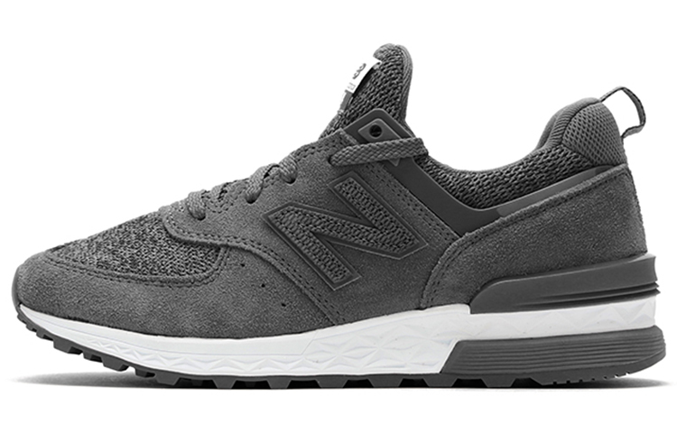 (Women) New Balance 574 Series Sport Dark-Gray 'Dark Gray White' WS574GRS