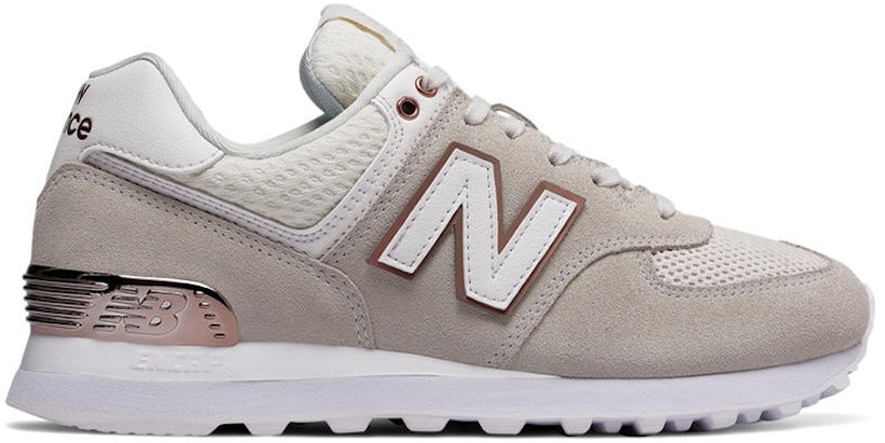(Women) New Balance 574 Shoes 'Cream Grey' WL574FSA Order (Women) New Balance 574 Shoes 'Cream Grey' WL574FSA