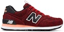 Order (W) ニューバランス574 レッド WL574PTD