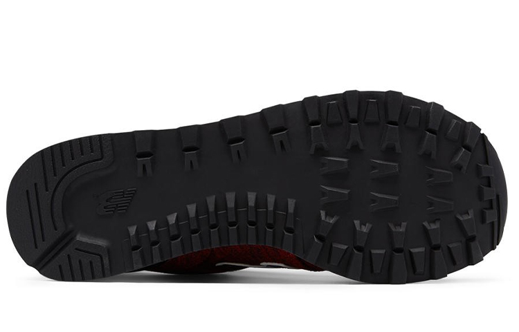 Shop New Balance NB 574 低筒 跑步鞋 女款 紅色