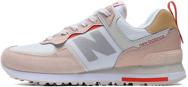 (W) New Balance 574 Zapatos Rosa/Naranja WL574ISE Buy (W) New Balance 574 Zapatos Rosa/Naranja WL574ISE