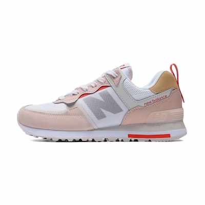 (W) NB 574 Shoes For Pink/Orange