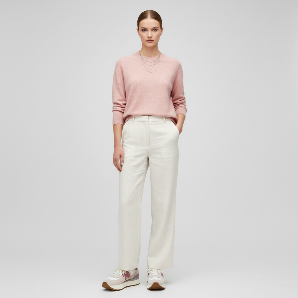 Lookbook New Balance NB 574 防滑耐磨 低幫 跑步鞋 女款 灰粉