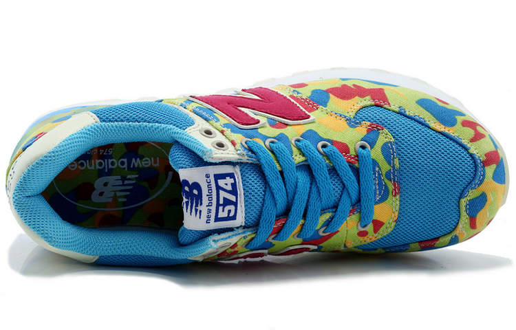 (W) NB 574 Sneakers Blue/ 'Yellow' 圖 3