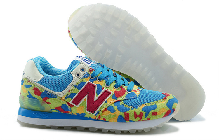 (W) NB 574 Sneakers Blue/ 'Yellow' 圖 4