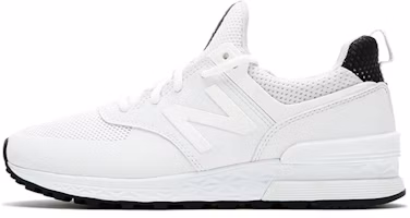 (Women) New Balance 574 Sport /Black 'White' WS574WHT (Women) New Balance 574 Sport /Black 'White' WS574WHT