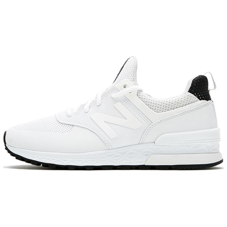 (Women) New Balance 574 Sport /Black 'White' WS574WHT