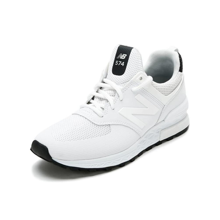 Order (W) 뉴발란스 574 스포츠 블랙 화이트 (New Balance 574 Sports Black White) WS574WHT