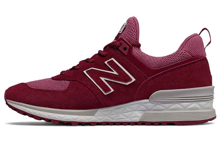 Buy 新百倫 574系列 運動風 酒紅色 女款