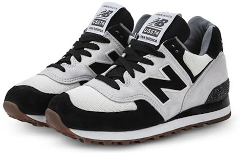 (W) New Balance 574 Kasut Sukan 'Hitam Kelabu' US574CW2 Order (W) New Balance 574 Kasut Sukan 'Hitam Kelabu' US574CW2