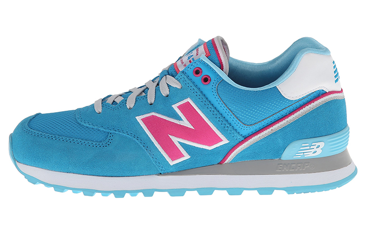 Buy (W) New Balance 574 Chaqueta Estadio Azul WL574SJI