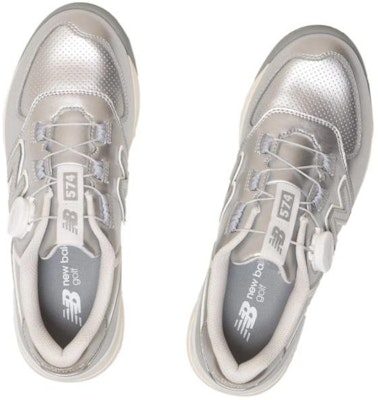 (W) New Balance 574 V3 BOA Kasut Golf 'Perak Putih' WGBS574S Shop (W) New Balance 574 V3 BOA Kasut Golf 'Perak Putih' WGBS574S