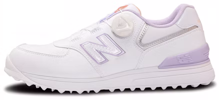 (Women) New Balance 574 V3 BOA Golf Shoes 'White Lilac' WGBS574W (Women) New Balance 574 V3 BOA Golf Shoes 'White Lilac' WGBS574W