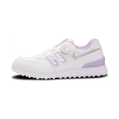 (W) NB 574 V3 BOA Golf Shoes 'White Lilac'