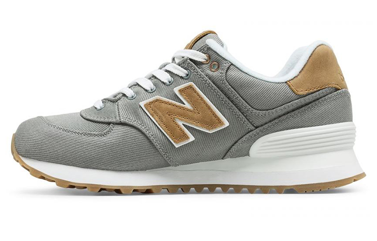 Buy New Balance NB 574 15盎司帆布 低筒 跑鞋 女款 灰色