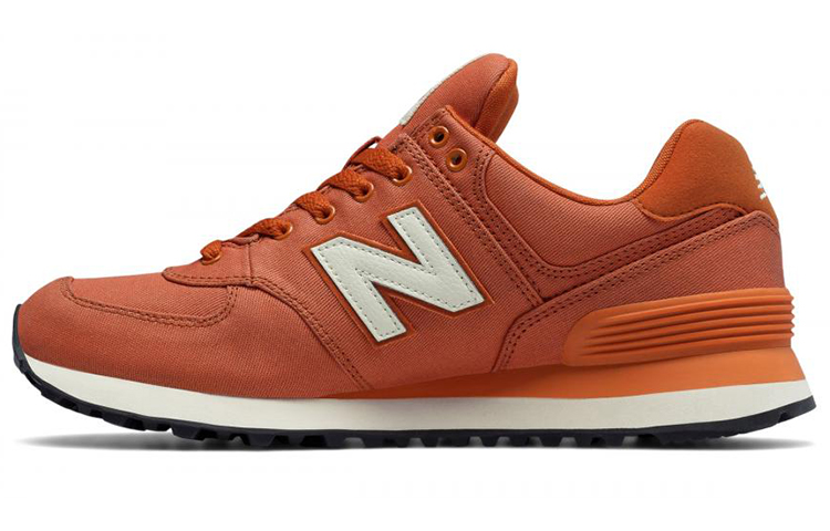 Buy (W) New Balance 574系列帆布橙色'棕色' WL574MDA
