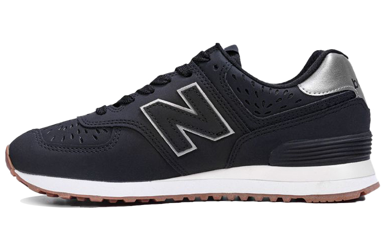 Buy New Balance 574系列 Classic 輕便耐磨 低筒運動鞋 女款 黑銀
