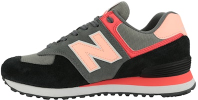 (Women) New Balance 574Series Classic Black/Gray/Pink WL574SJ2 (Women) New Balance 574Series Classic Black/Gray/Pink WL574SJ2