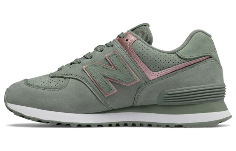 (W) NB 574SeriesNubuck 'Green'