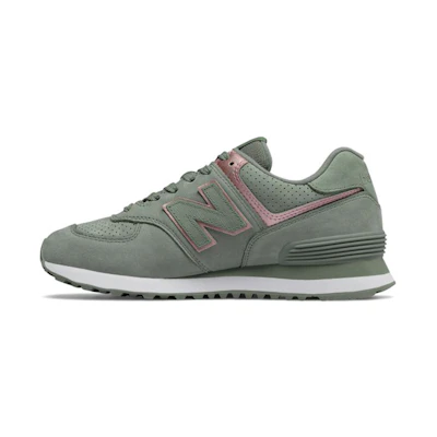 (W) NB 574SeriesNubuck 'Green'