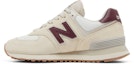 Lookbook (W) New Balance 574v2 'Moonbeam Burgundy' Lelaki/Wanita WL574RCF