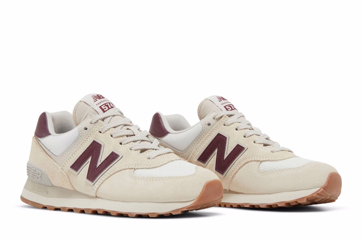 (Women) New Balance 574v2 'Moonbeam Burgundy'