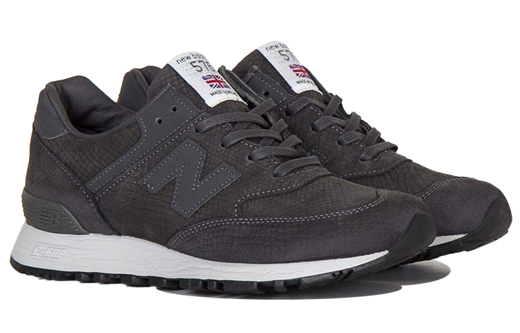 Order (W) New Balance 576 Seri Hitam Retro, Tahan Lama, Nyaman, Rendah dengan Sirkulasi Udara W576NRG