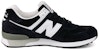 (W) New Balance 576 Siri Kasut Rendah Biru Navy W576DNW