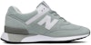 (W) New Balance 576 Siri Kelabu/Hijau W576PG