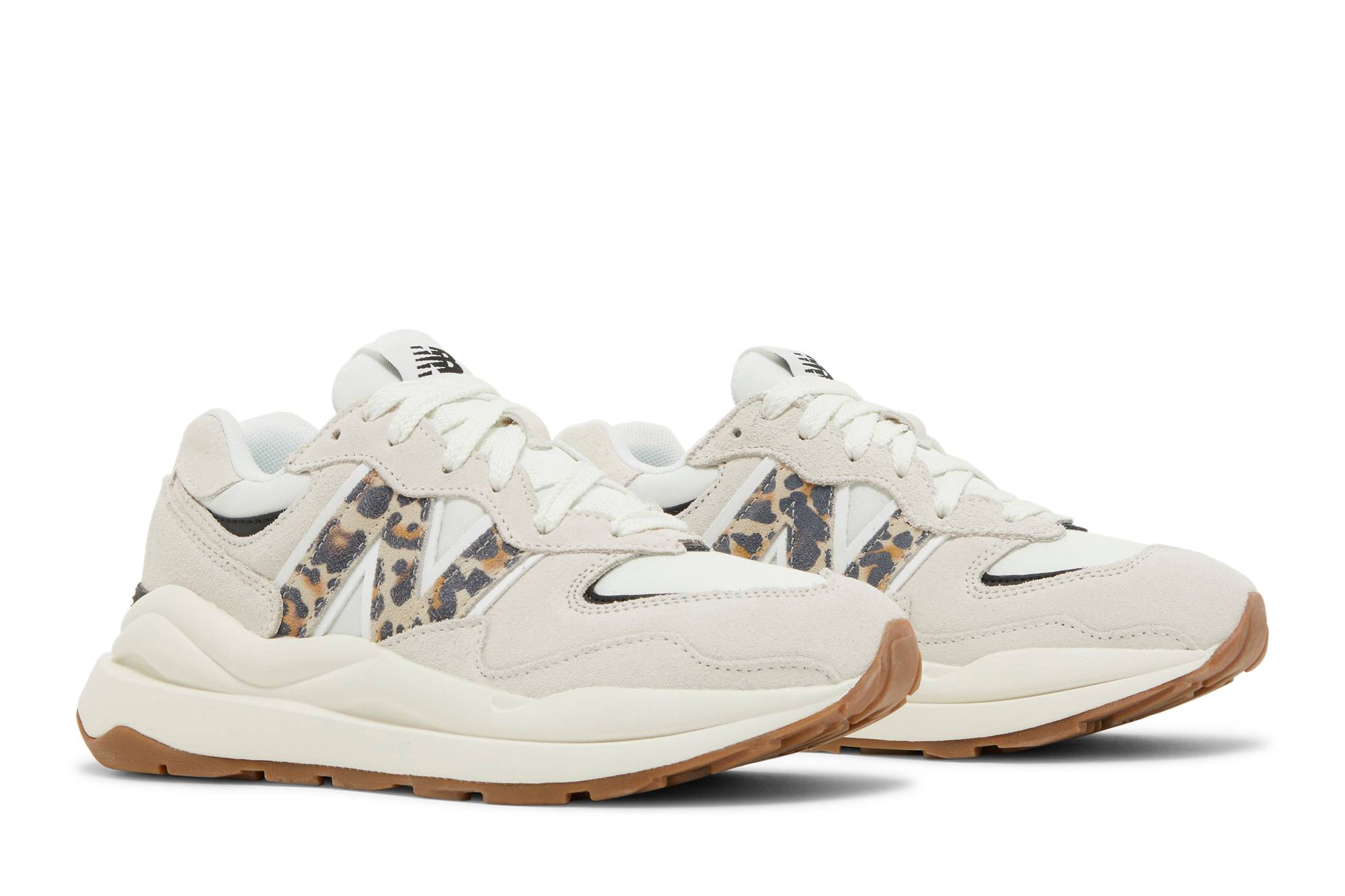 Cheap (W) New Balance 57/40 'Sea Salt Leopard' Lelaki/Wanita Kasut. W5740APC