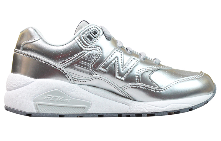 (W) NB 580 Series Sneakers 'Silver' 圖 2