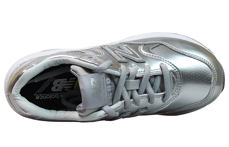 (W) NB 580 Series Sneakers 'Silver' 圖 4