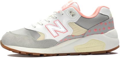 New Balance NB 580 圓點 簡約 舒適 休閒 透氣 低幫 跑步鞋 女款 灰粉 Buy New Balance NB 580 圓點 簡約 舒適 休閒 透氣 低幫 跑步鞋 女款 灰粉