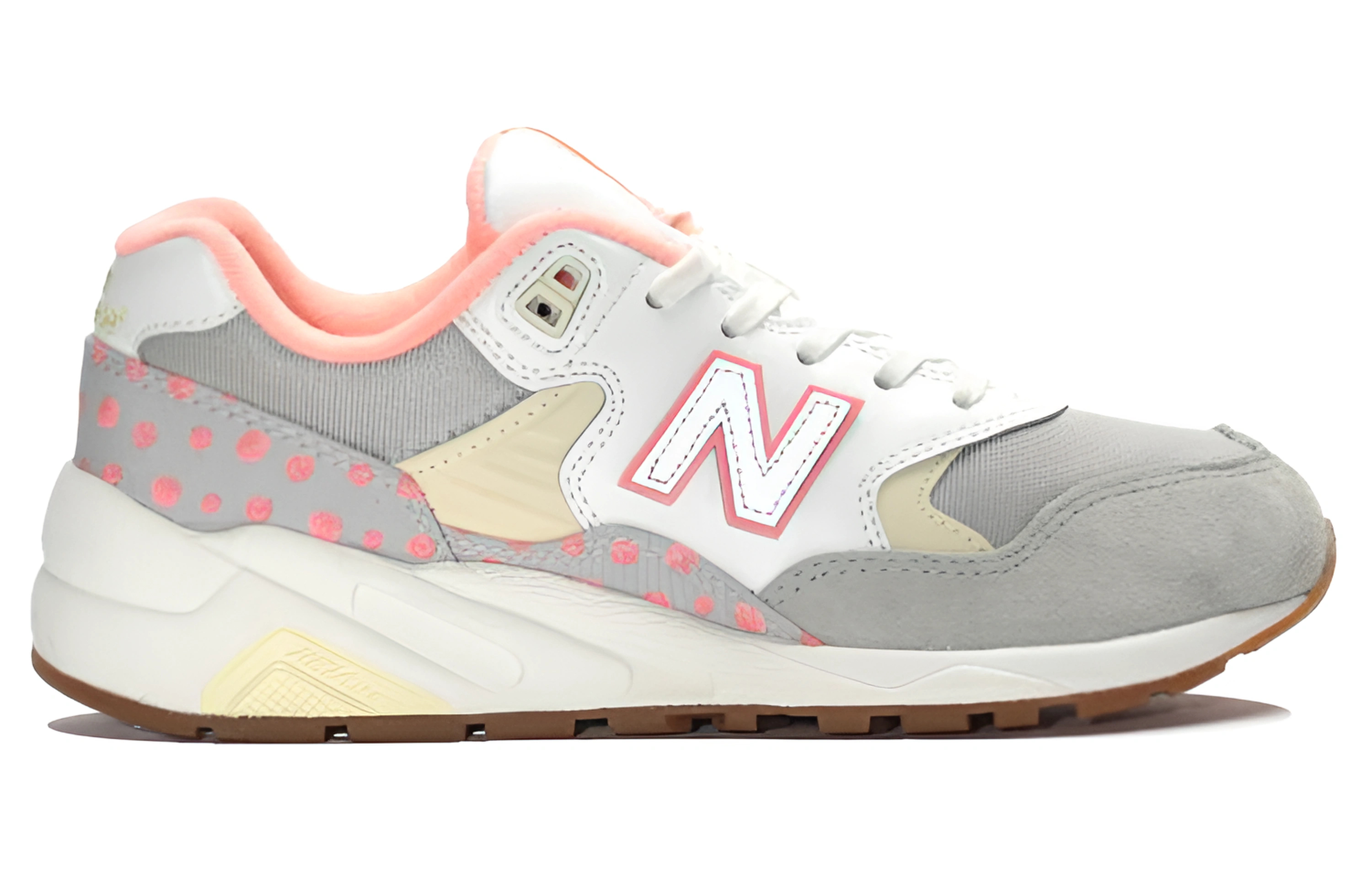 (W) NB 580 Polka Dot Sneakers /Pink 'Grey' 圖 2