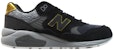 (W) New Balance 580 Siri Hitam Kelabu 'Black Gray' WRT580JA