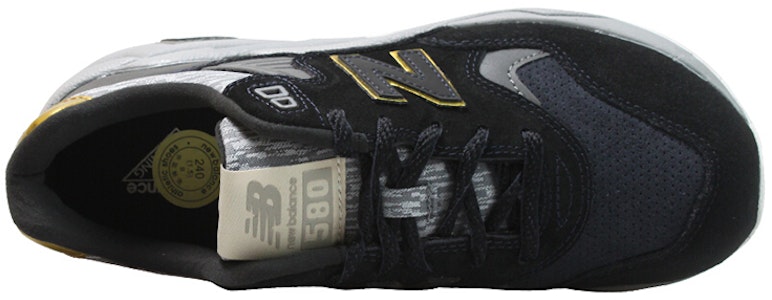 (W) New Balance 580 Series Hitam Abu 'Black Gray' WRT580JA Shop (W) New Balance 580 Series Hitam Abu 'Black Gray' WRT580JA