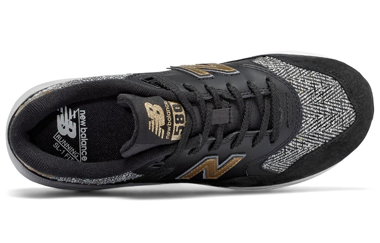Lookbook (W) 뉴발란스 580 시리즈 '블랙 골드' 스니커즈 WRT580CD