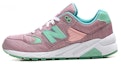 Buy (W) New Balance 580 Zapatillas Gris/Rosa/Rojo WRT580SA